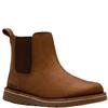 CLARKS KIDS ZIP CHELSEA ANKLE BOOT - TAN